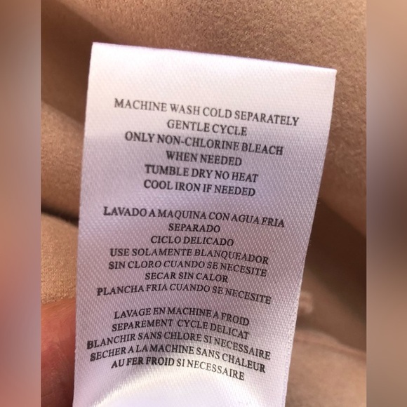 KUT from the Kloth Woman’s Alena Hidden Zipper Trucker Jacket XS Powder Pink NWT - Picture 15 of 15